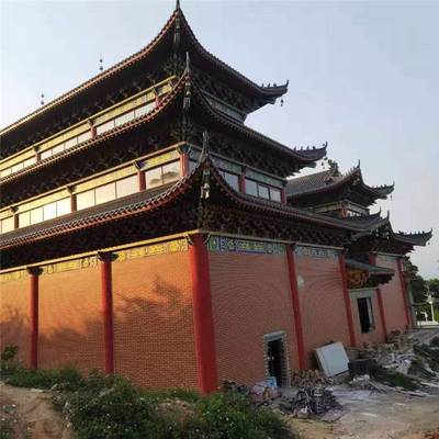 廟宇修繕設(shè)計 古建寺廟彩繪裝飾工程 古建寺院施工隊 古韻園林