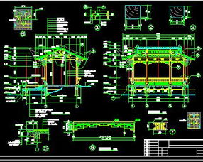 蘇杭風(fēng)格園林古建筑水榭施工圖紙免費下載指南